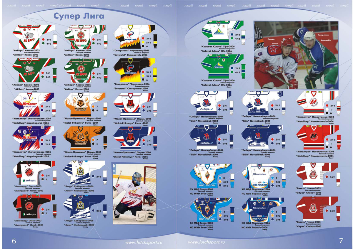 хоккейная форма на команду сезон 2007-2008